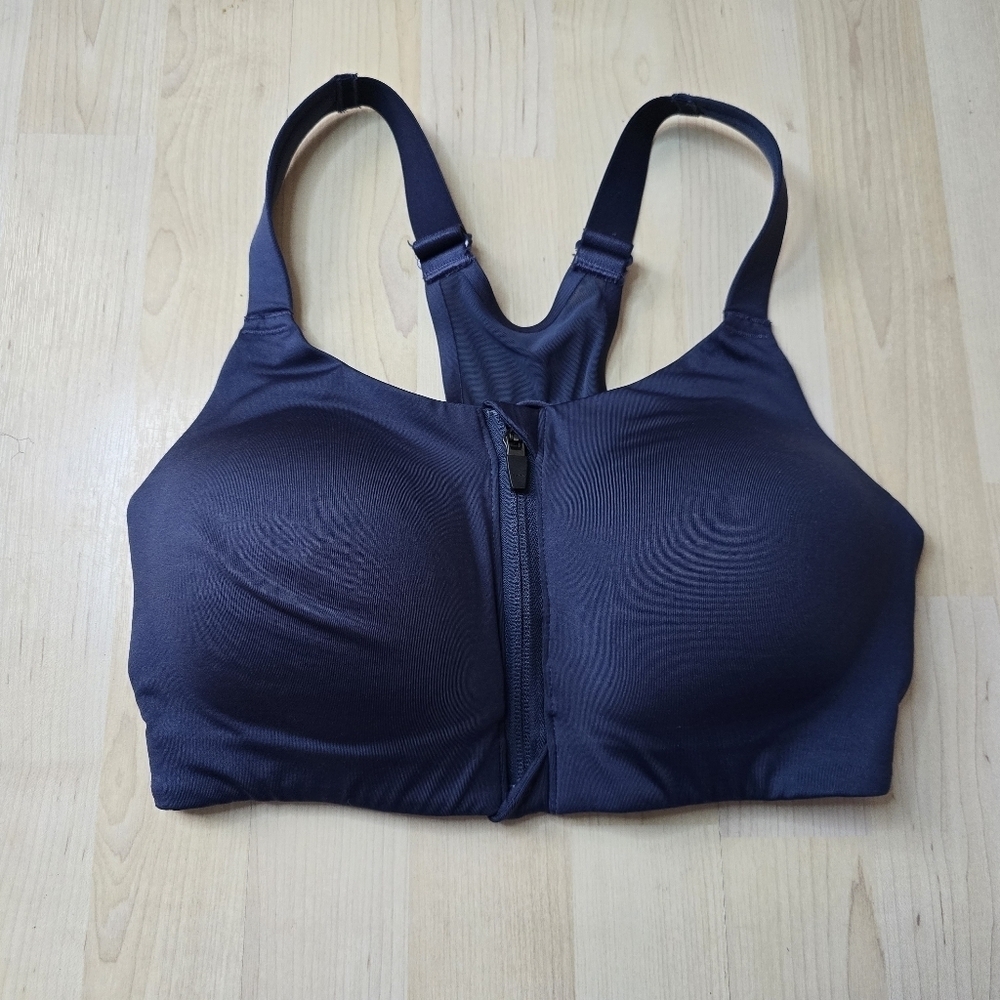 Calia Zip Front Sports Bra Size 34D